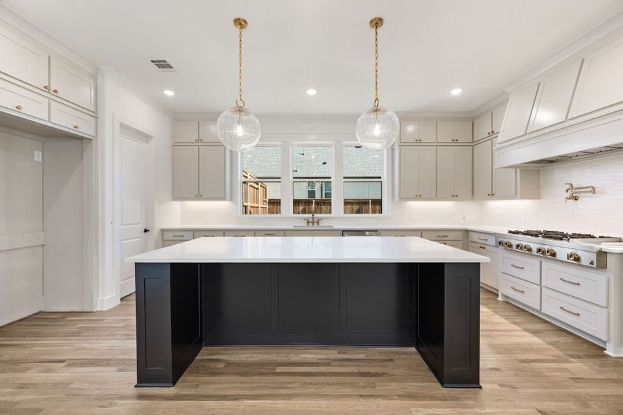 Furnished interior view inside a new home in NorthGlen, Haslet (Image 7).