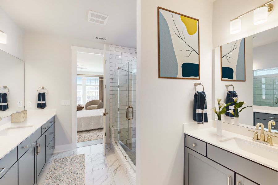 Furnished interior view inside a new home in Stonewood Estates, Durham (Image 5).