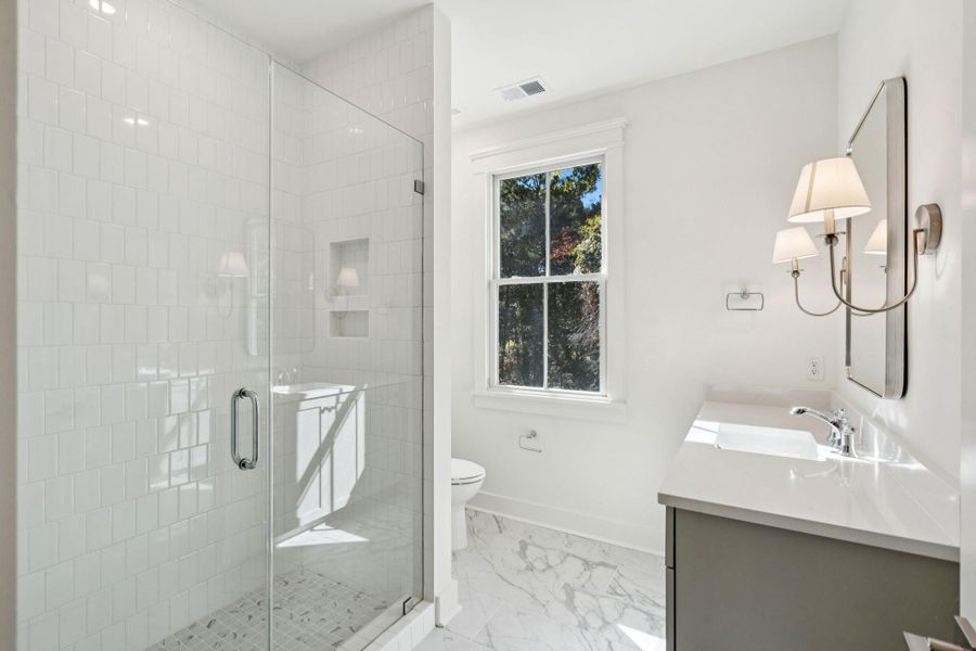 Furnished interior view inside a new home in , Johns Island (Image 13).