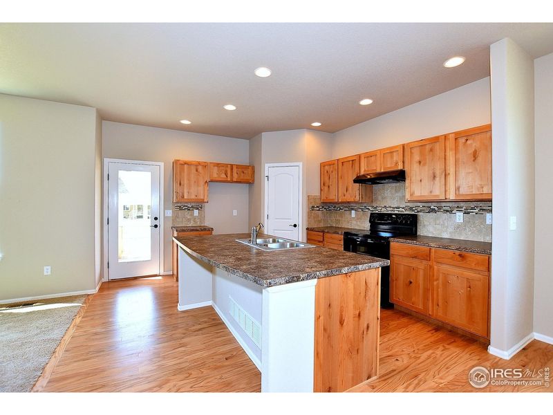 Furnished interior view inside a new home in Union Colony West, Greeley (Image 10).