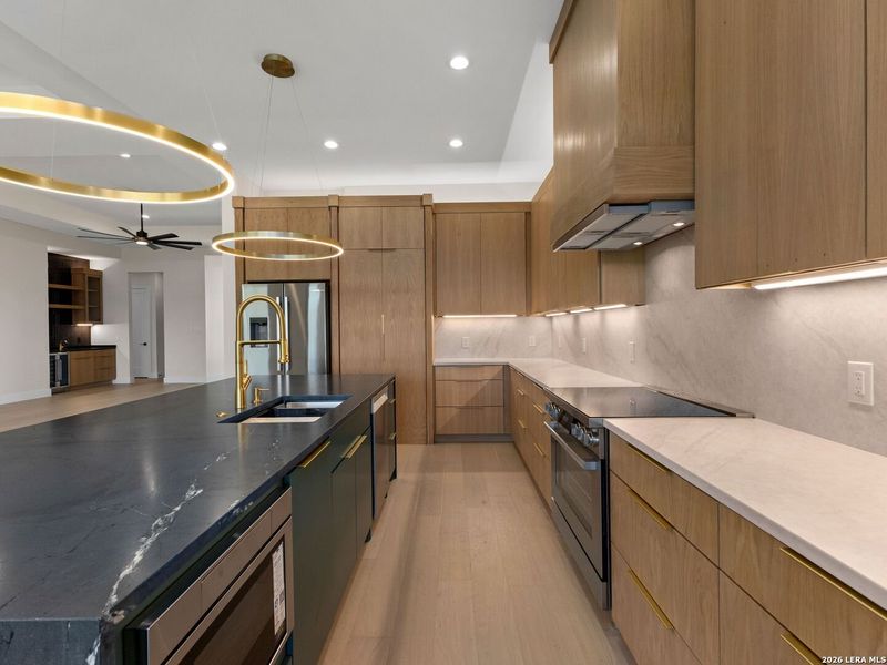 Furnished interior view inside a new home in , Boerne (Image 5).