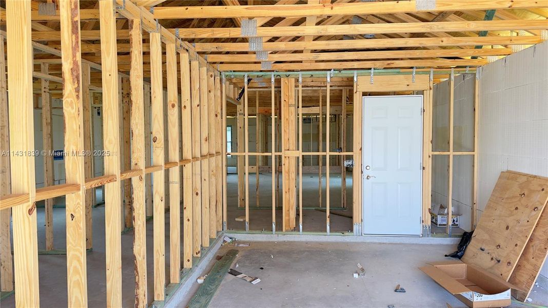 In-progress construction of a new home in , Fort Myers, FL (Image 30).