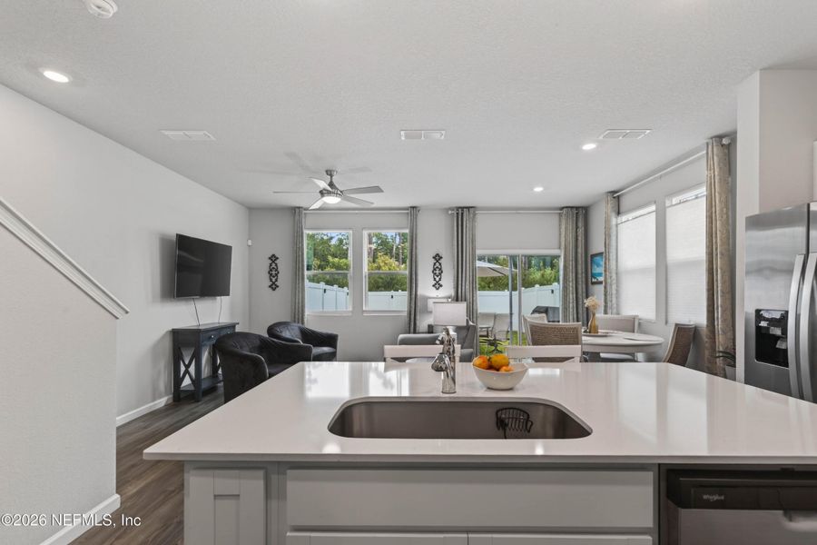 Furnished interior view inside a new home in , Jacksonville (Image 31).