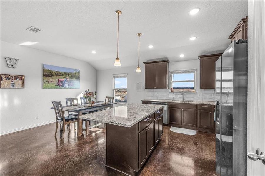 Furnished interior view inside a new home in , Poolville (Image 5).