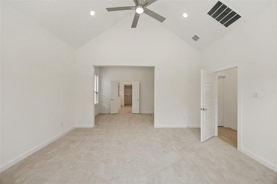 Spacious, unfurnished interior of a new home in Painted Tree, McKinney (Image 29). Spacious, unfurnished interior of a new home in Painted Tree, McKinney (Image 29).