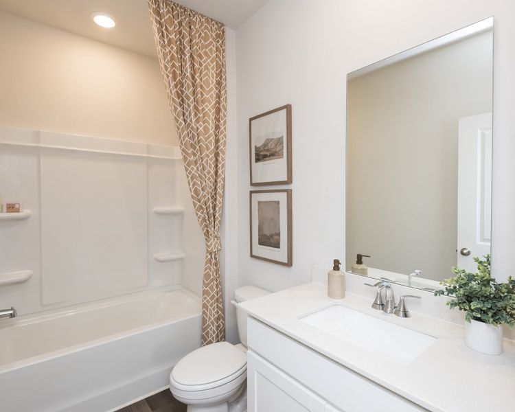 Furnished interior view inside a new home in Avalon Place - Classic Series, Durham (Image 9).