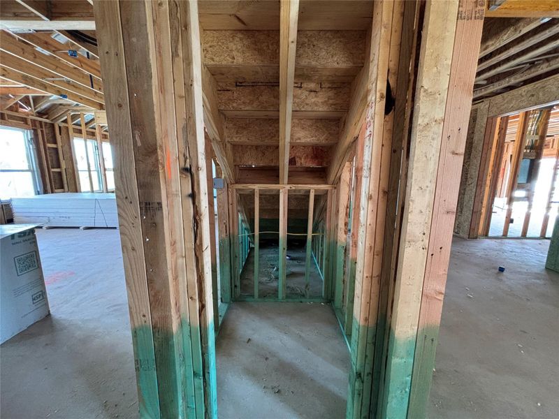 Spacious, unfurnished interior of a new home in Berry Creek Highlands, Georgetown (Image 14). Spacious, unfurnished interior of a new home in Berry Creek Highlands, Georgetown (Image 14).