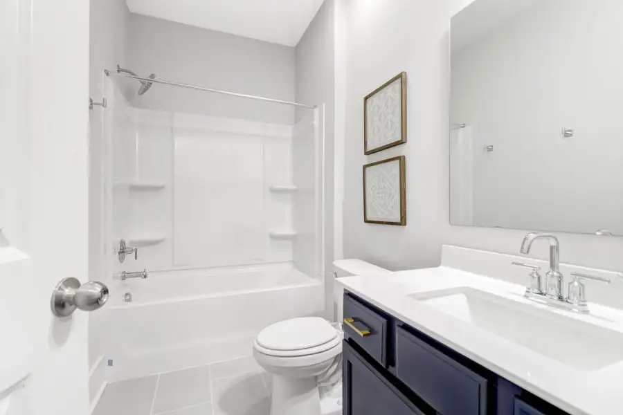 Furnished interior view inside a new home in Homecoming, Ravenel (Image 17).