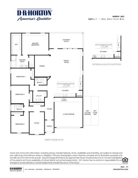 2D floor plan layout for the Quinn by D.R. Horton in Lago Mar, Texas City, TX (Image 3). 2D floor plan layout for the Quinn by D.R. Horton in Lago Mar, Texas City, TX (Image 3).