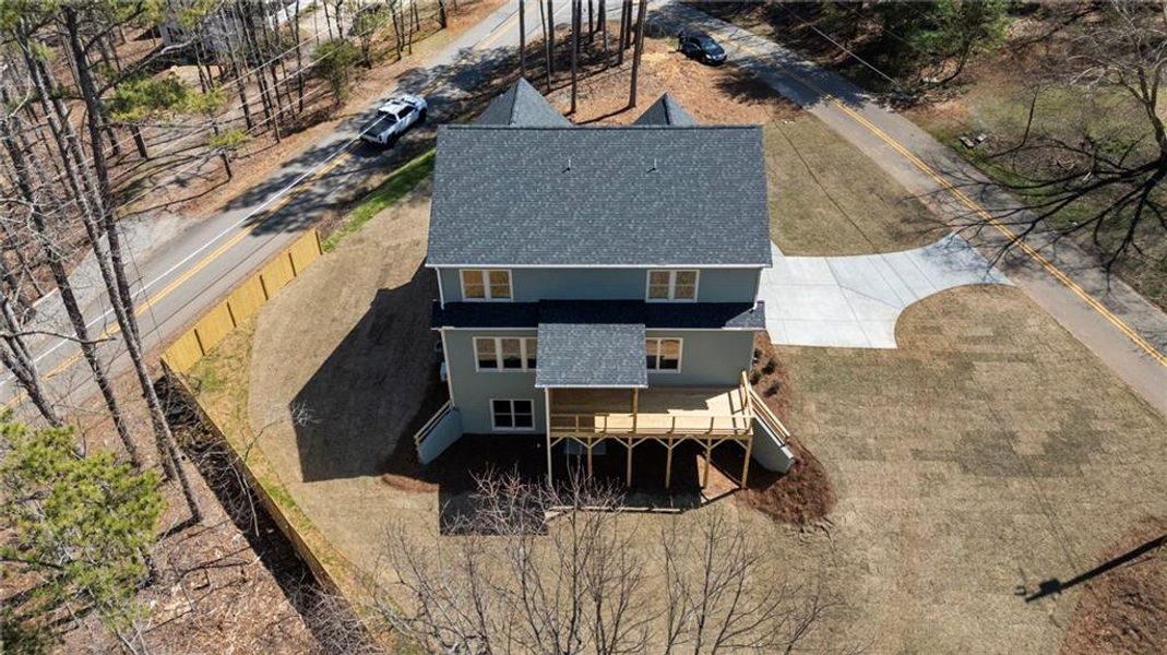 Exterior details and patio area of a home in , Cumming (Image 37).