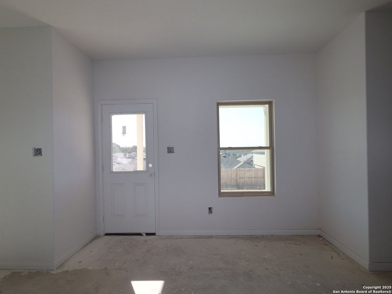 In-progress construction of a new home in Hunters Ranch, San Antonio, TX (Image 27).