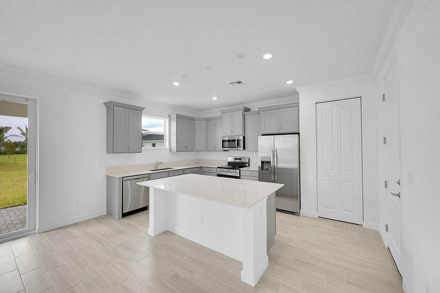 Furnished interior view inside a new home in Seagrove: The Indies, Fort Pierce (Image 6). Furnished interior view inside a new home in Seagrove: The Indies, Fort Pierce (Image 6).