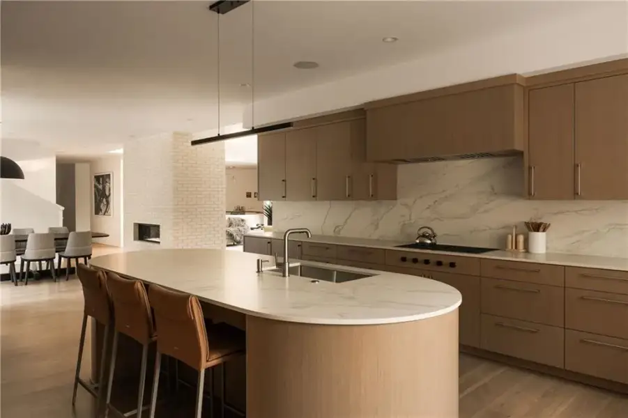 Furnished interior view inside a new home in , Atlanta (Image 14).