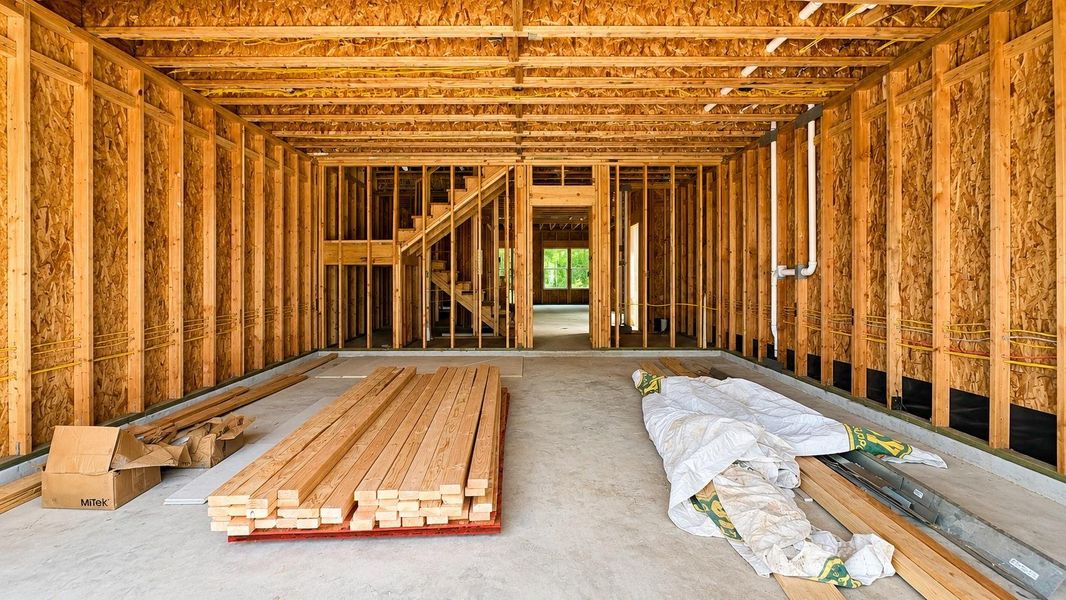 In-progress construction of a new home in , Montgomery, TX (Image 3).