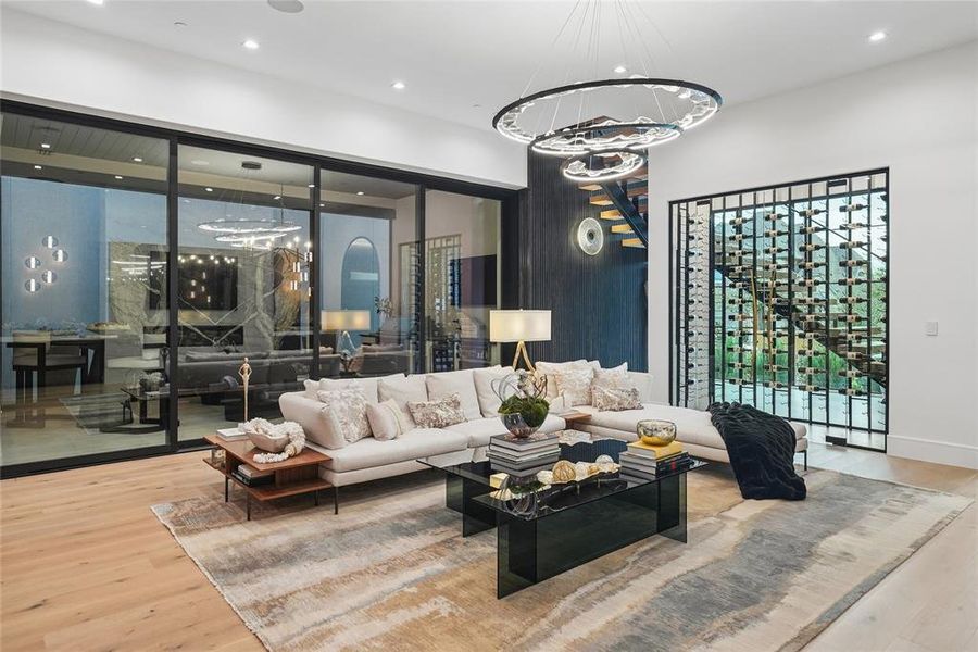 Furnished interior view inside a new home in , Southlake (Image 11).