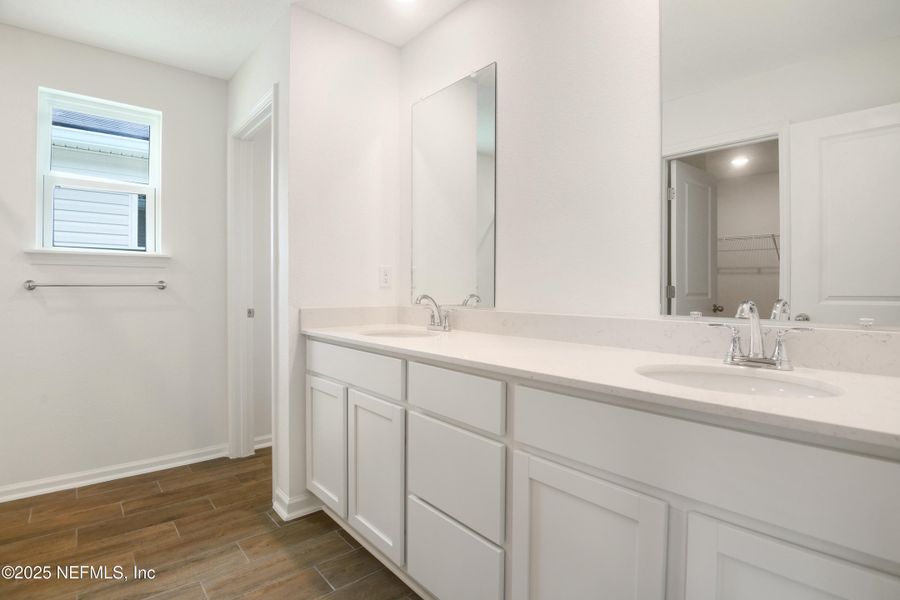 Furnished interior view inside a new home in Seasons at Park Trace, Jacksonville (Image 5).