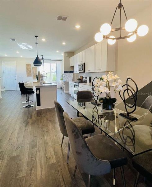 Furnished interior view inside a new home in , Winter Garden (Image 5).