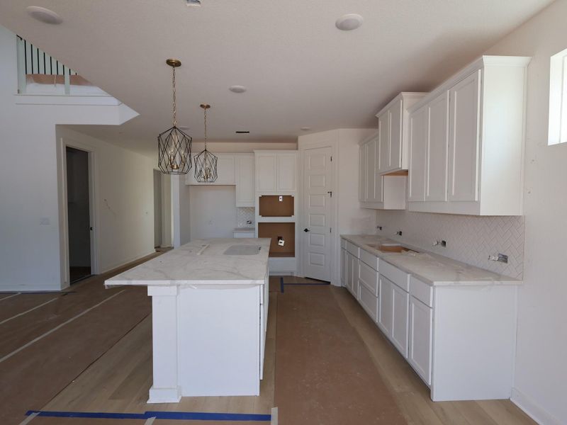 Furnished interior view inside a new home in Edgewood, Leander (Image 7). Furnished interior view inside a new home in Edgewood, Leander (Image 7).