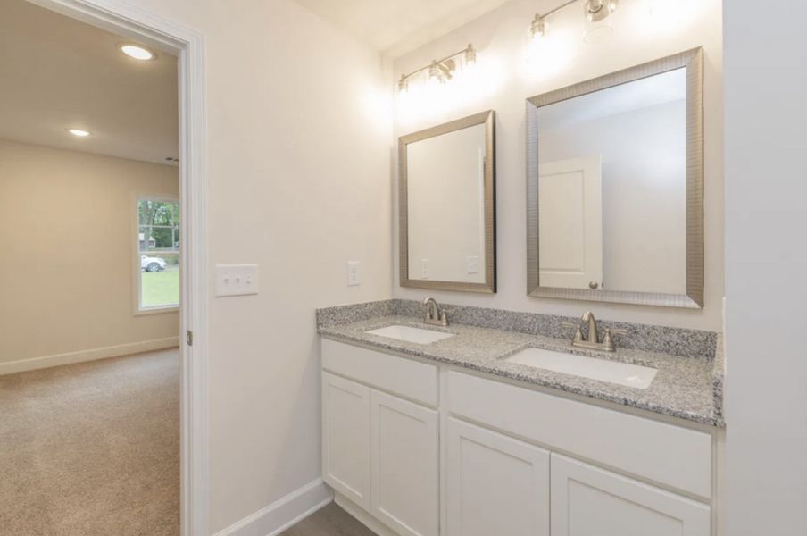Furnished interior view inside a new home in Old Shoals, Monetta (Image 9).