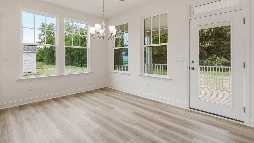 Furnished interior view inside a new home in Owen Park, Gibsonville (Image 13).