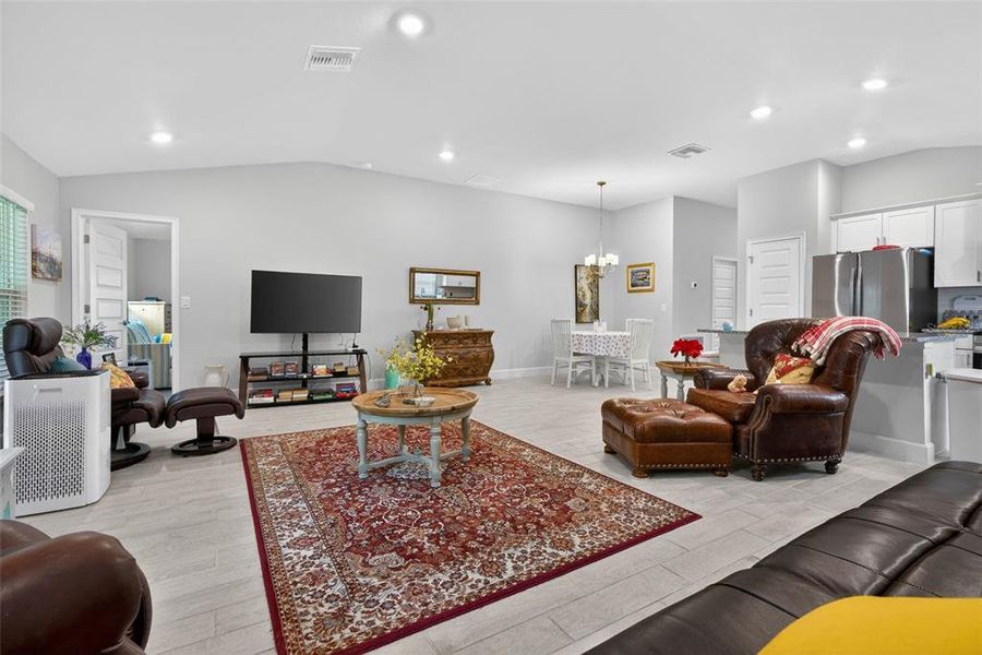 Furnished interior view inside a new home in , Inverness (Image 14).
