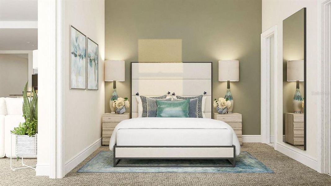 Furnished interior view inside a new home in Providence, Davenport (Image 11).