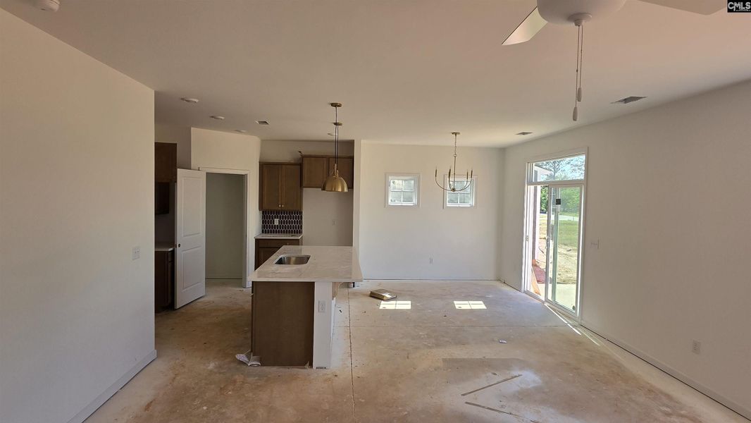 In-progress construction of a new home in Bickley Station, Irmo, SC (Image 11).