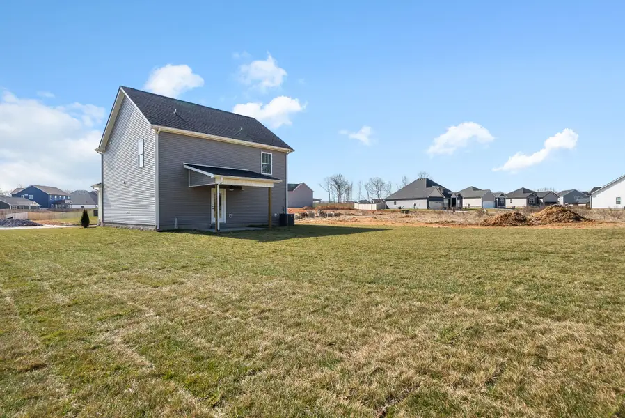 Representative exterior details of a home built from the Maui by Rockwood Homes in Garrettsburg Meadows, Clarksville (Image 19).