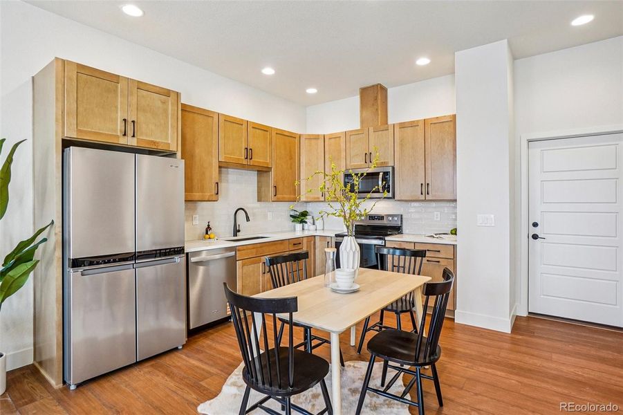 Furnished interior view inside a new home in Loretto Heights - Rise Collection, Denver (Image 13).