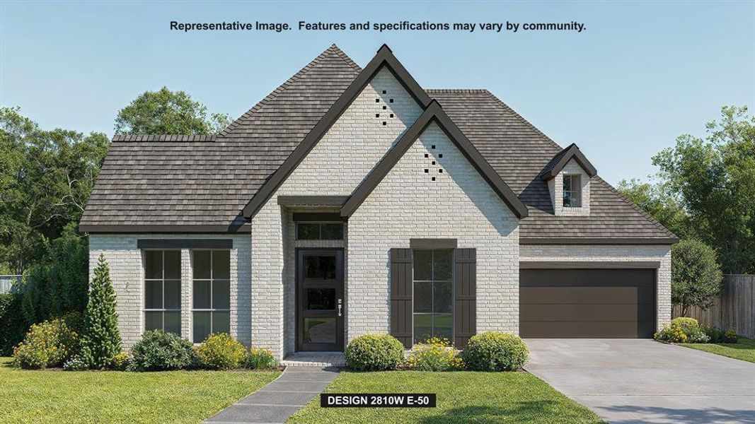 Front exterior of a new home in Terraces, Rockwall, TX, highlighting curb appeal (Image 1). Front exterior of a new home in Terraces, Rockwall, TX, highlighting curb appeal (Image 1).