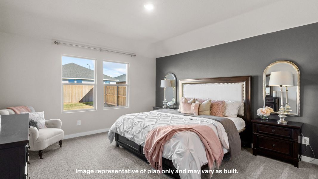 Furnished interior view inside a new home in Homestead at Parks Bell Ranch, Odessa (Image 11).