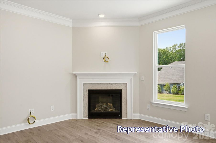 Spacious, unfurnished interior of a new home in Enclave at Riverdale, Huntersville (Image 35).