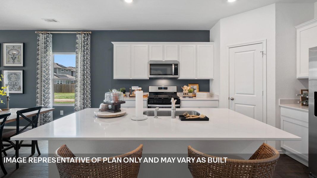 Furnished interior view inside a new home in Talavera, Kyle (Image 5).