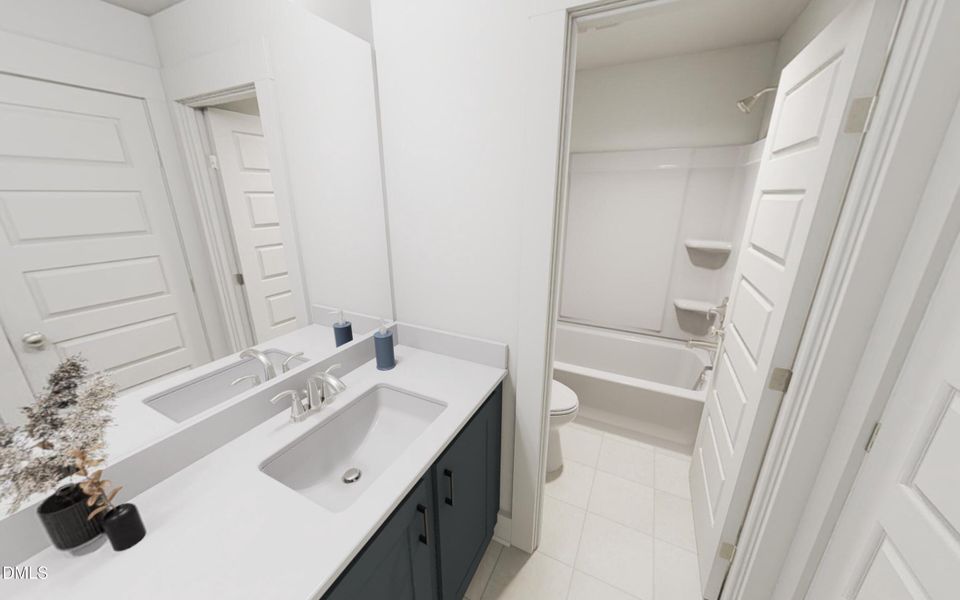 2nd Bath - Snoop & Martha Interior