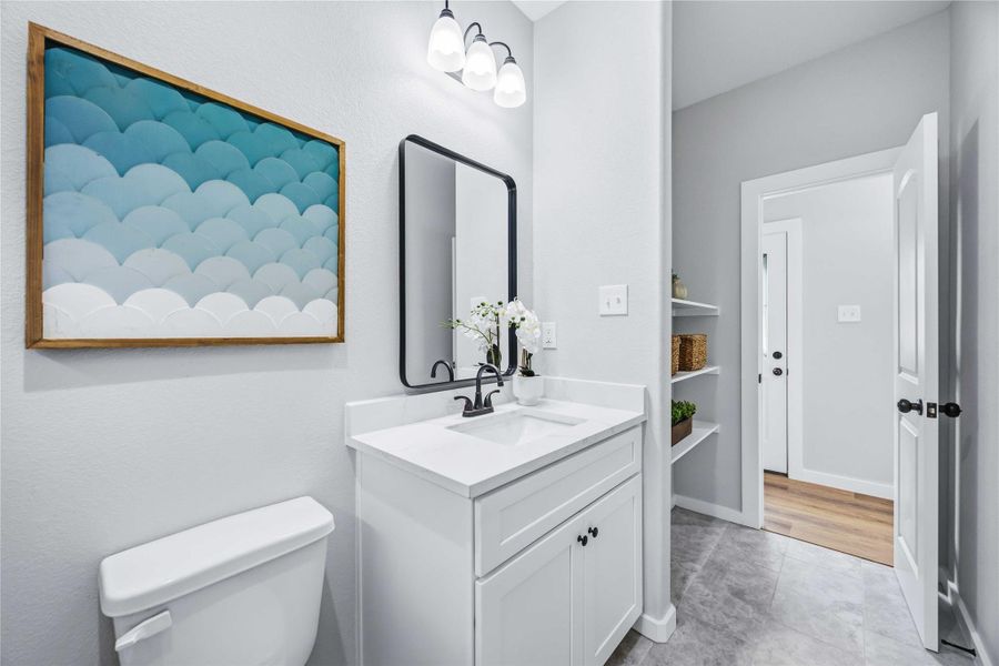 Furnished interior view inside a new home in , Houston (Image 14). Furnished interior view inside a new home in , Houston (Image 14).