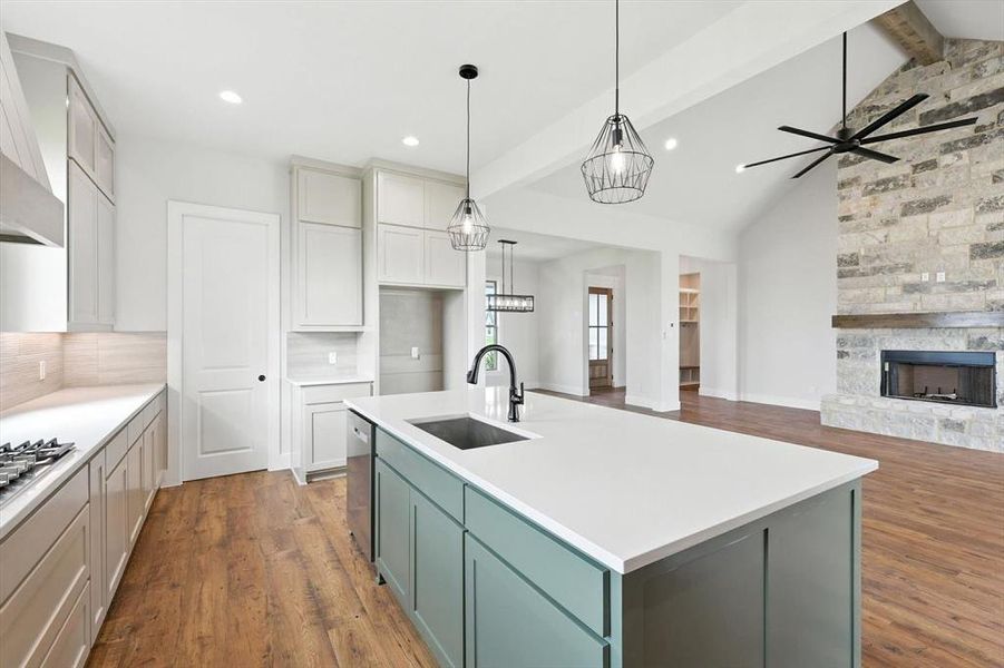 Furnished interior view inside a new home in , Venus (Image 15). Furnished interior view inside a new home in , Venus (Image 15).