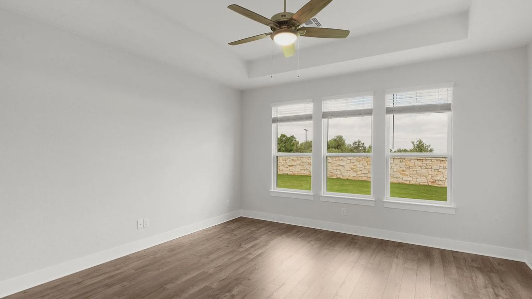 Representative unfurnished interior of a home built from the Lucas by Chesmar Homes in Highland Village, Georgetown (Image 20). Representative unfurnished interior of a home built from the Lucas by Chesmar Homes in Highland Village, Georgetown (Image 20).