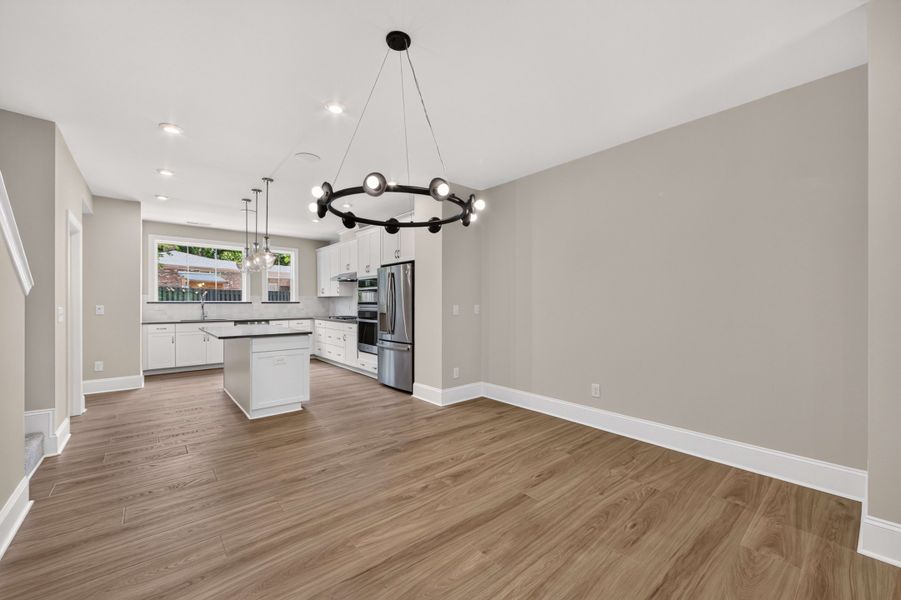 Spacious, unfurnished interior of a new home in Old Town Village, Waxhaw (Image 28).