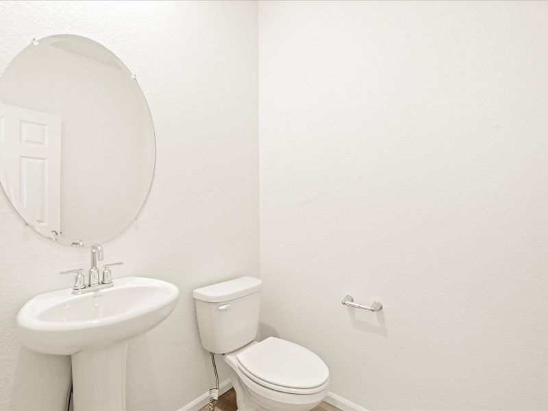 The Twin Peaks floorplan interior image taken at a Meritage Homes community in Colorado Springs, CO.