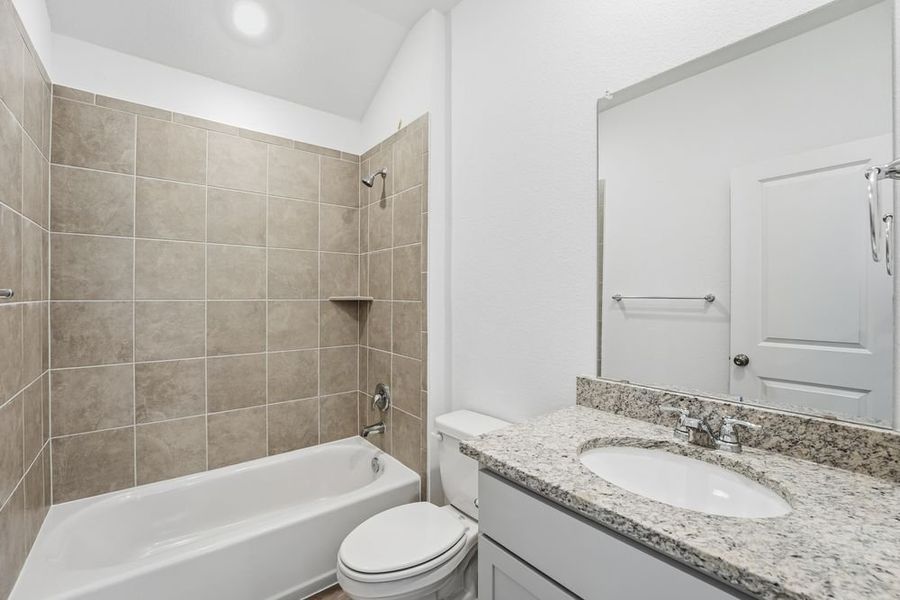 Furnished interior view inside a new home in Longview, Del Valle (Image 9).