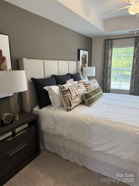 Furnished interior view inside a new home in Sloan Station, Charlotte (Image 4).