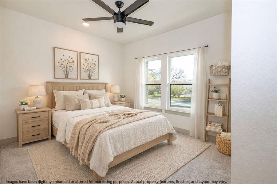 Furnished interior view inside a new home in , Cleburne (Image 7).