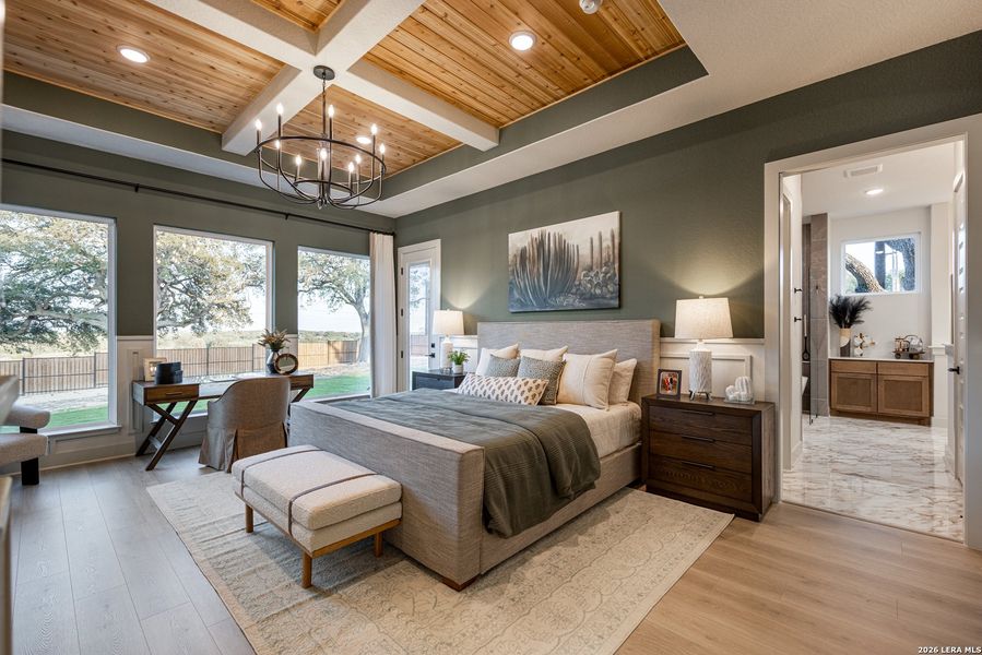 Furnished interior view inside a new home in , San Antonio (Image 13).