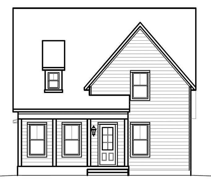 Representative rendering of the exterior for the Schrade by Cambridge Homes (Image 3).