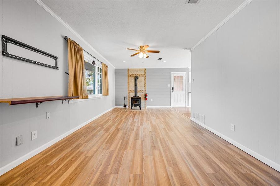 Spacious, unfurnished interior of a new home in , Blossom (Image 9). Spacious, unfurnished interior of a new home in , Blossom (Image 9).