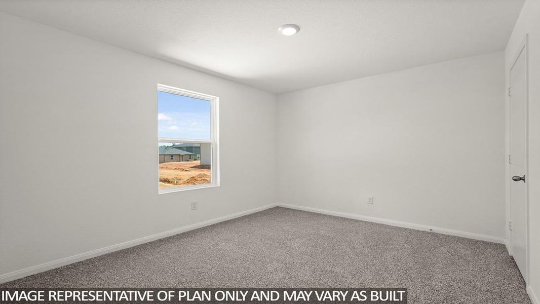 Spacious, unfurnished interior of a new home in McCrorey Trails, Conroe (Image 14).