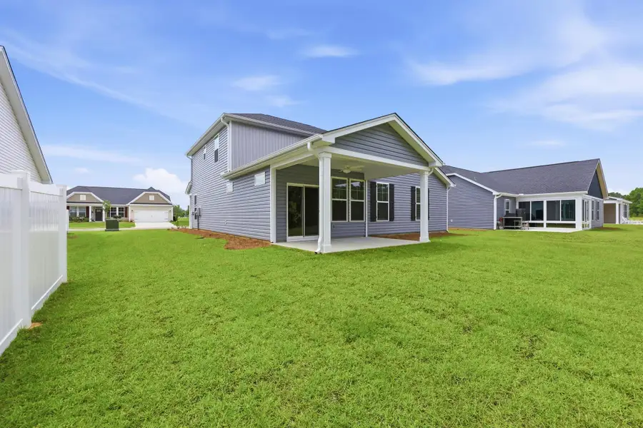 Exterior details and patio area of a home in Westfield, Conway (Image 4).