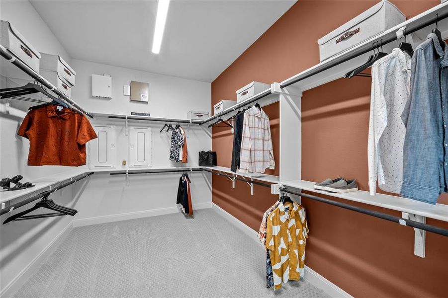 Furnished interior view inside a new home in South Pointe Manor Series, Mansfield (Image 15). Furnished interior view inside a new home in South Pointe Manor Series, Mansfield (Image 15).