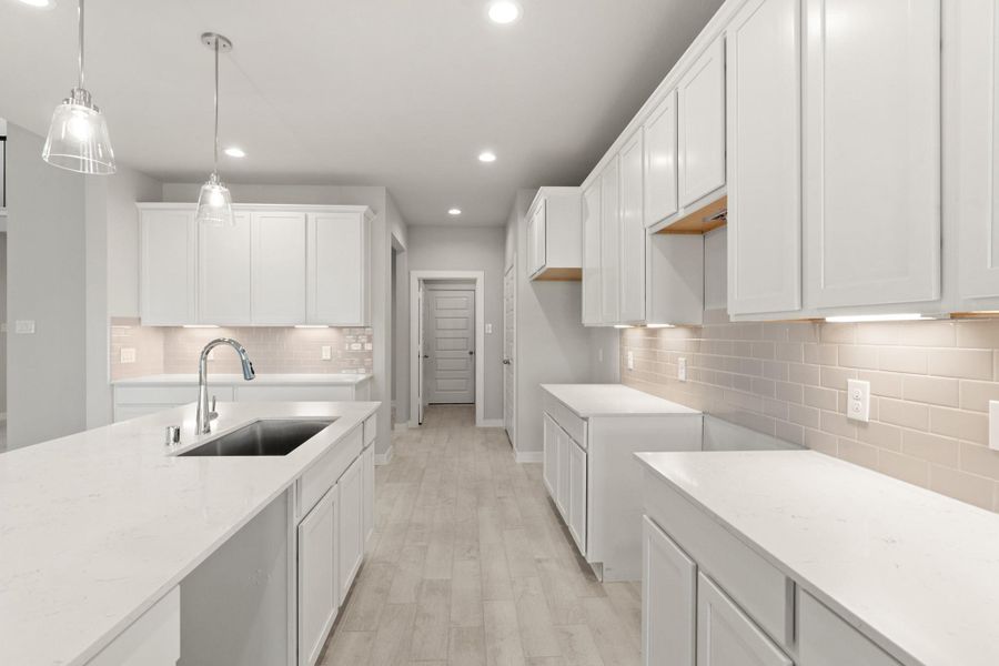 Furnished interior view inside a new home in Morton Creek Ranch, Katy (Image 3). Furnished interior view inside a new home in Morton Creek Ranch, Katy (Image 3).