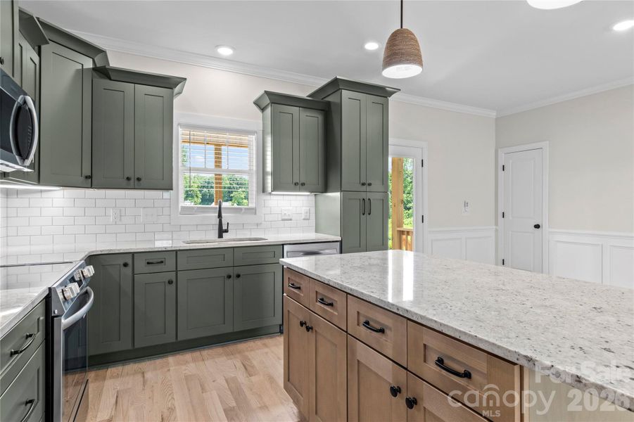 Furnished interior view inside a new home in , Lexington (Image 9).